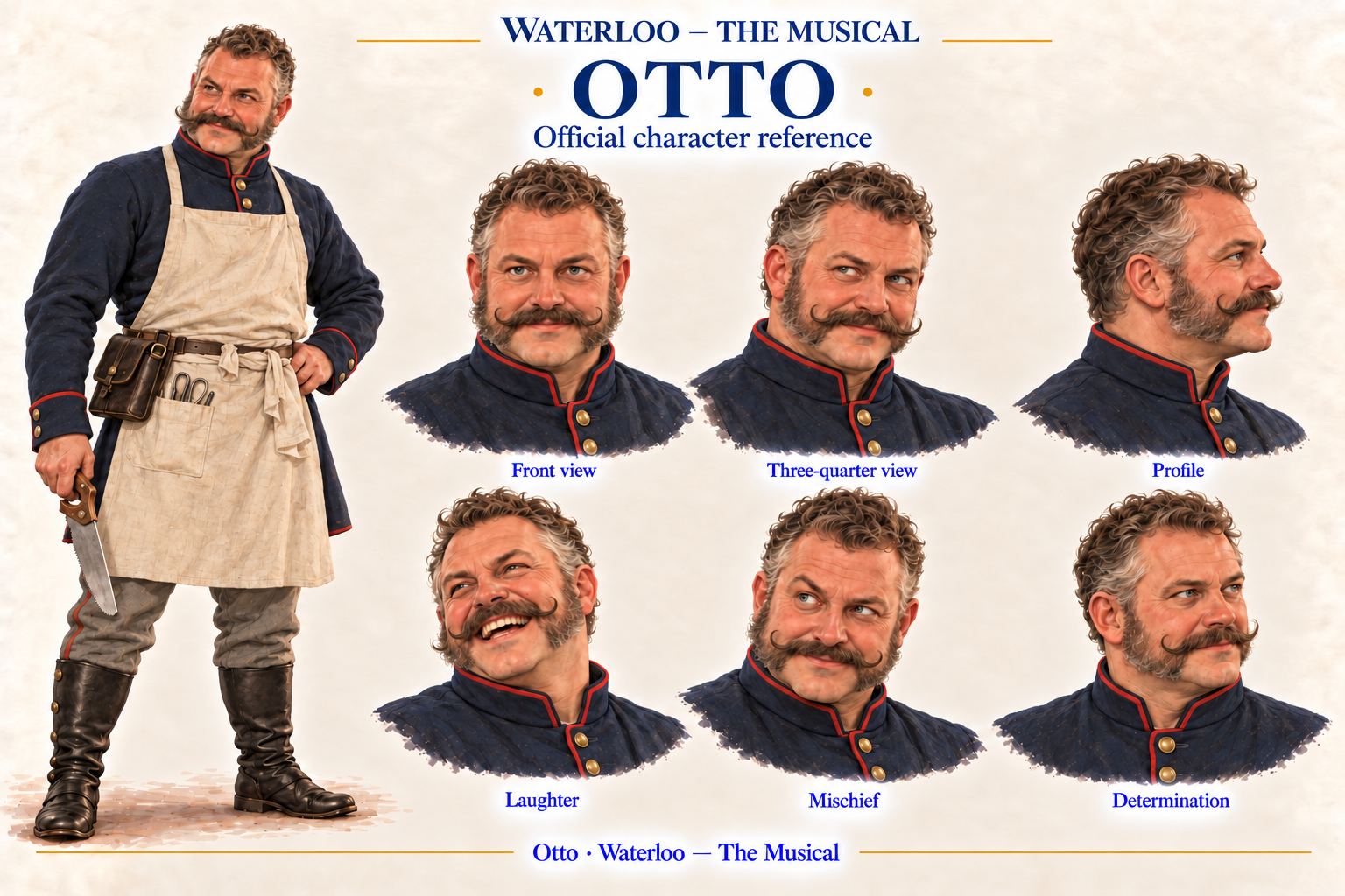 Otto, an official Waterloo character